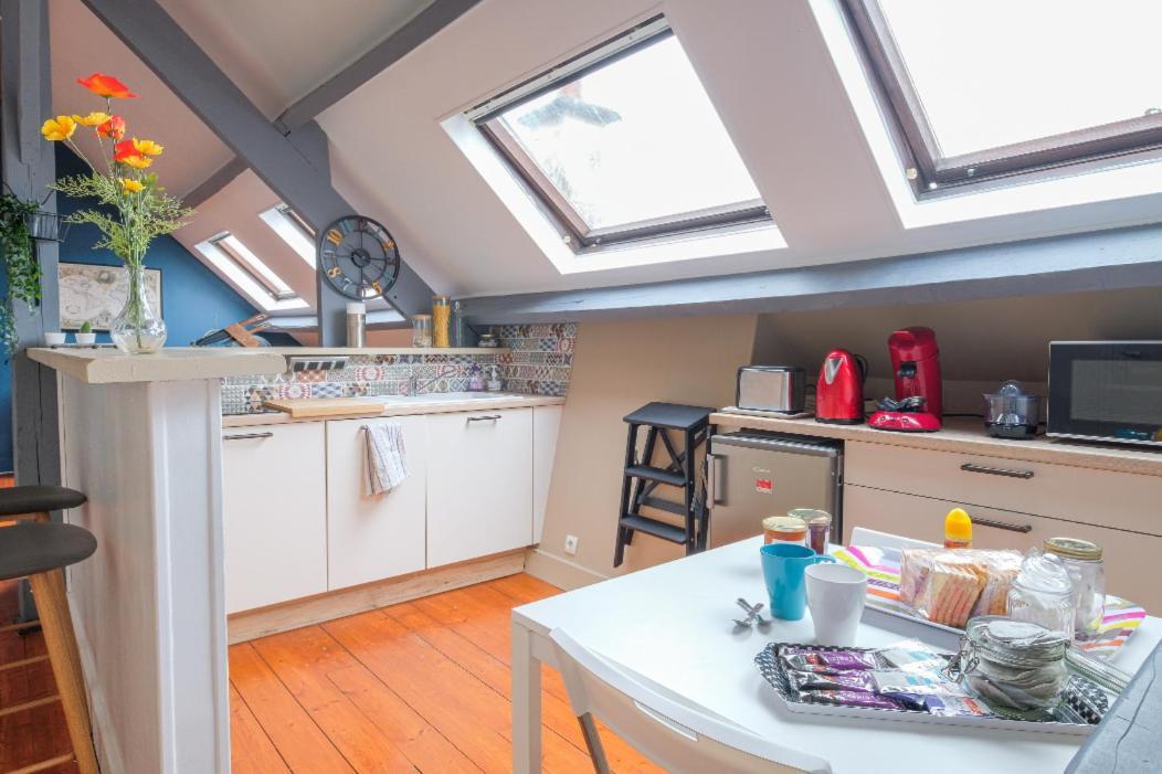 L'Escale Nemourienne Apartment Немур Екстериор снимка